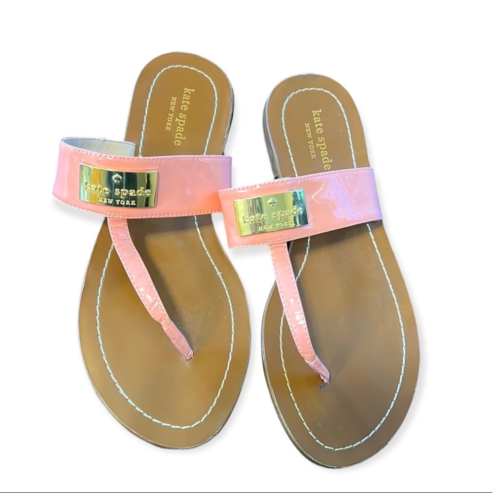 Kate Spade Pink Leather Sandal
